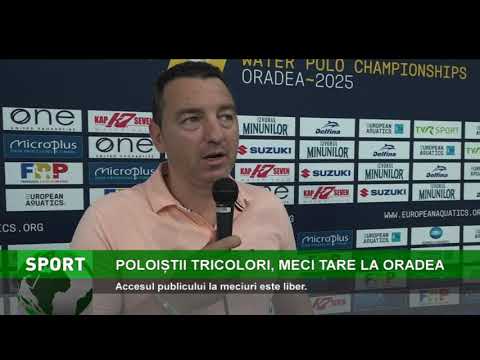 Poloiștii tricolori, meci tare la Oradea