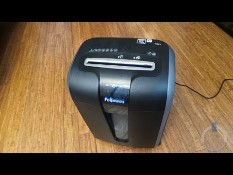 how to unclog fellowes paper shredder