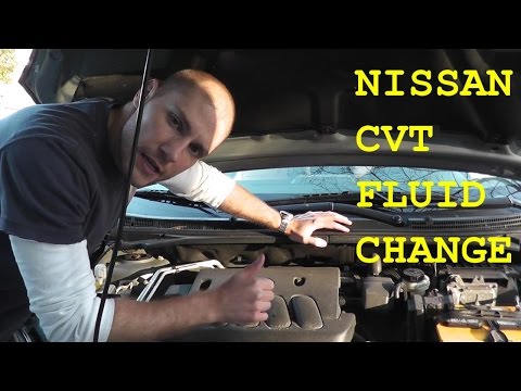 Nissan CVT Fluid Change with Basic Hand Tools