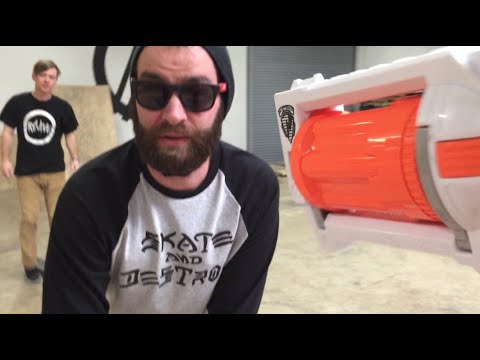 5-0 on Cruiser Board to Nerf Dart To The Face!