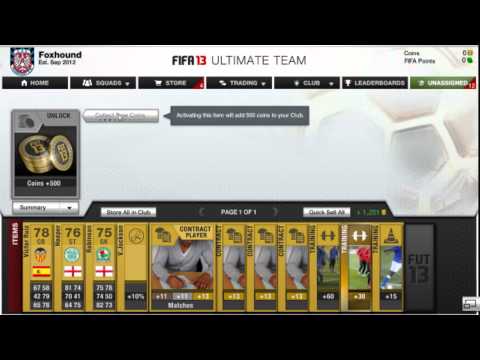 how to login to fifa 13 web app