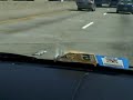 Dash showing live traffic on 101S south of San Francisco