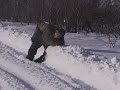 Here is our Mattracks equipped Bronco driving through 4 plus feet of snow. A $50 000 vehicle preforming like a $200 000 one. Hope you enjoy!