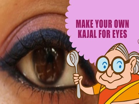 how to remove kajal