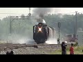 Pt.2 1944 Union Pacific Steam Locomotive No. 844 Departing Bald Knob Arkansas June 8, 2011