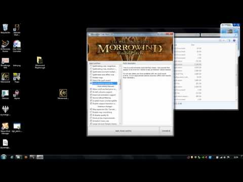 how to patch morrowind