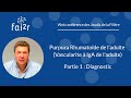 Click to View : Vascularite à IgA de l'adulte (Purpura rhumatoïde) - Partie 1 diagnostic