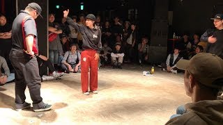 舞踊者 (Hiroki & Chun) vs Funky Bee (Ringo Winbee & Yu-to) – WDC 2019 KANTO ELIMINATION 4 STYLE 2on2 POP BEST4