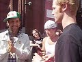 Jepha assaults fan - Atlanta 9-7-07