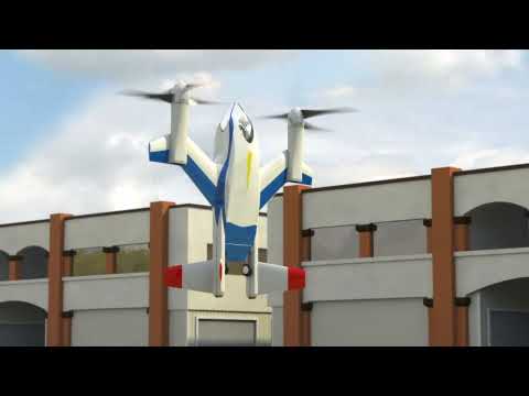 Conceptual design focusing on the ability of a redundant electric propulsion system to provide new capabilities for Vertical Takeoff and Landing aircraft.   Specifically utilizing electric motor variable rpm to accomplish a low tipspeed prop-rotor (4...