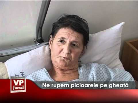 Ne rupem picioarele pe gheaţă
