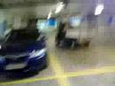 In Cannary Whalf underground car park and found this cart MJC's pro driving wiv john handing on the windshield...