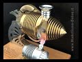 Motore stirling Hb-22 vacuum