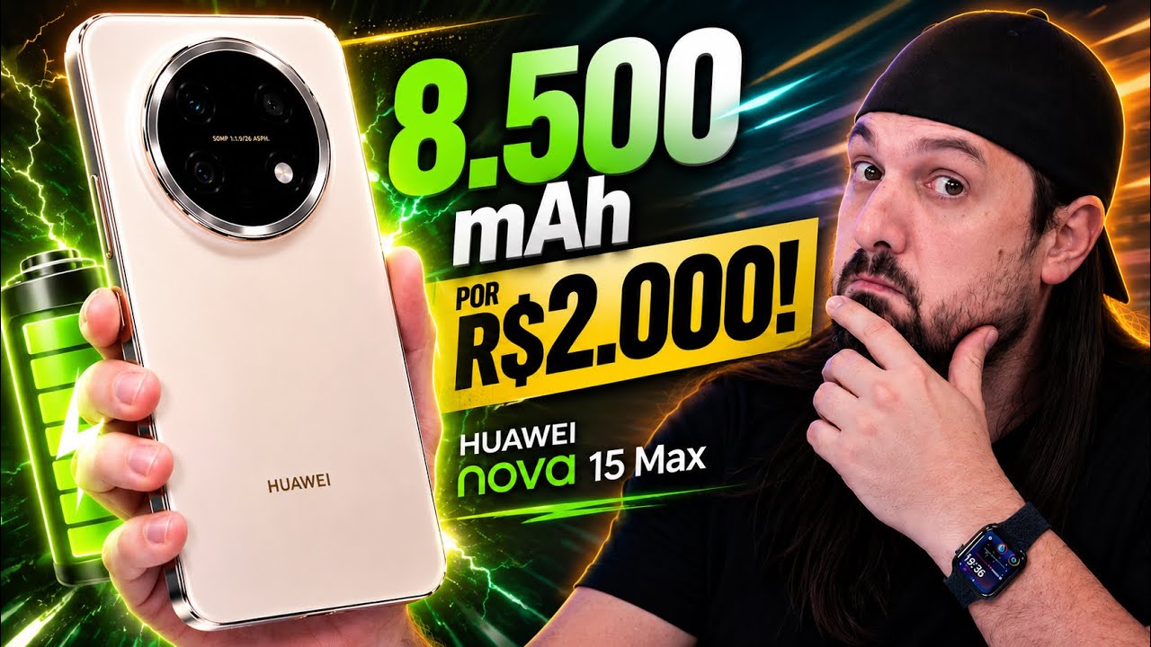 HUAWEI Nova 15 MAX: Unboxing e Hands On!
