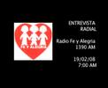 Entrevista Radial Fe y Alegria 16/02/08 PARTE 2