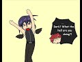 ...cause i can. XD i've been reading the manga, and i feel that Dark the Phantom Theif needs to stretch his leather pants a bit and cut loose. =P he just acts 2 cool. and since i doubt he will ever actually dance stupidly in the series, i MADE him dance^^ oh the joys of being an animator~[FOR THOSE THAT DON'T KNOW:] Dark (the guy dancing) is from D.N.Angel, and he's a phantom theif that steals art and ticks off local authorities. =P he has big black wings (which i say r AWESHOM looking *o*) and he shares a body with Daisuke. (the other kid) kinda like orochimaru, but daisuke was born with him there and i'm 100% sure Dark's not a gay pedo. however, he is a straight pedo. RUN HADARA-CHAN, RUN!!! XDsong: 
