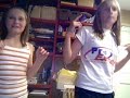 sammi and sarah singing/dancing 2 girlfriend