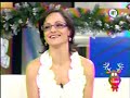 Lolita Cortes Responde Preguntas En Venga La Alegria 8 Dic 09