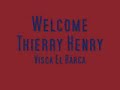 *new* thierry henry in barcelona! full henry presentation!