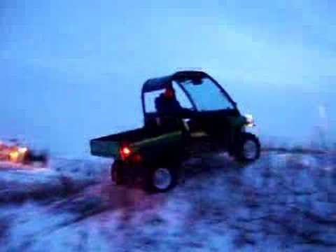 Gator fun in snowy Wisconsin