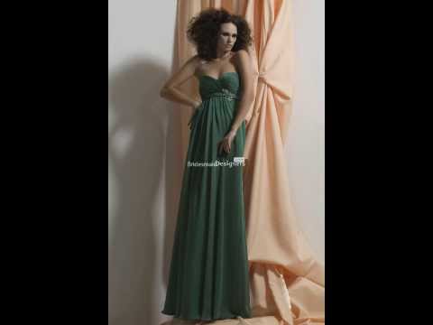 New Green Bridesmaid dresses 2014 full video