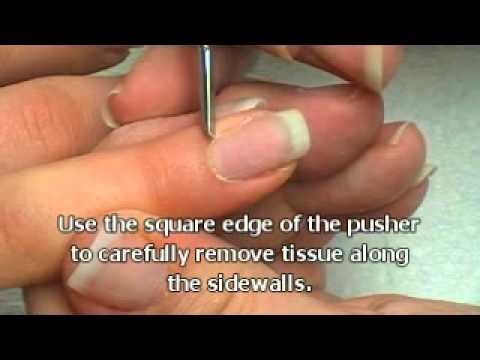 how to fill uv gel nails