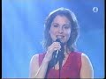 Helen Sjöholm singing Gabriellas sång on TV