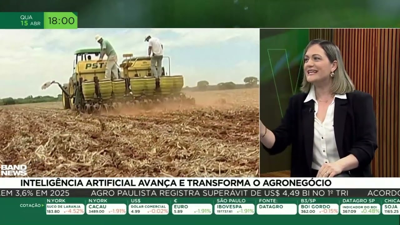 Inteligência artificial avança e transforma o agro brasileiro