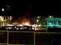Incendi de sis autobusos a Vic