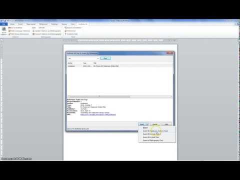 how to sync endnote with word mac