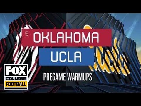 Video: Oklahoma at UCLA Pregame Warmups | FOX COLLEGE FOOTBALL