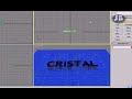Texto con Fondo de Cristal con 3DS Max Parte2