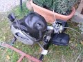 motore viaggiatore per vespa pk 50s così configurato:-farcitura carter con cuscinetti skf c3;-130 DR con qualche lavoretto al cilindro per aumentare la coppia massima;-carburatore 19/19;-rapporti 29/68;-marmitta tipo originale sitoplus pk 125s;-albero anticipato mazzuchelli amt160...rianticipato;-volano 1,8kg;-frizione 4 dischi molla rinforzata;-cambio 4 marce tradizionale;-anticipo 17°, raccordatura del tutto e sabbiatura carter, candela ngk b7hs