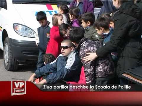 Ziua porţilor deschise la Şcoala de Poliţie