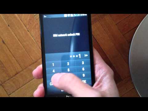 How to Unlock HTC One phone by Unlock Code to use on other Networks
