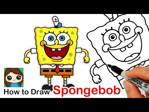 video-linktoworks-How to Draw SpongeBob SquarePants - YouTube