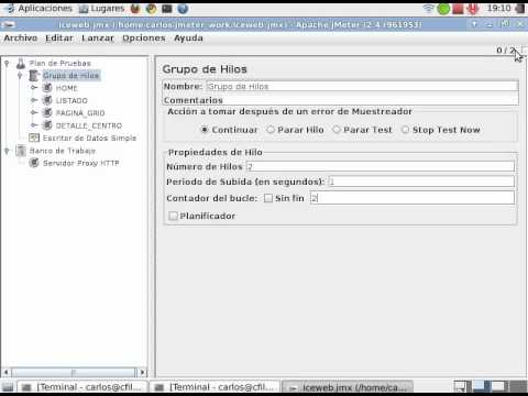 how to set jmeter property