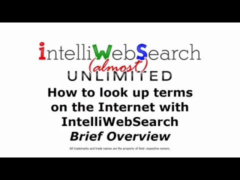 IntelliWebSearch
