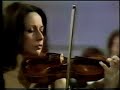 violonist silvia marcovici performs the tchaikovsky violin concerto , with the den haag orchestra , and conductor alain lombard , 1980.