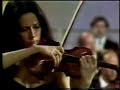 violonist silvia marcovici performs the tchaikovsky violin concerto , with the den haag orchestra , and conductor alain lombard , 1980.