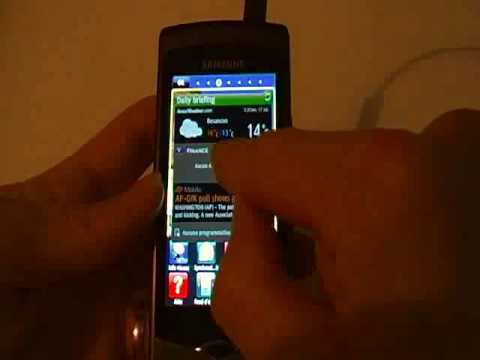 how to remove widgets from samsung wave y