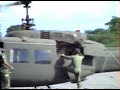 Huey (UH1H) fight around the bowl Honduras 1990