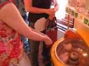 Making Cotton Candy in Yingge, Taiwan