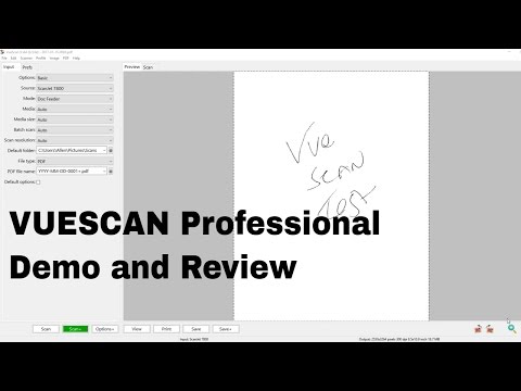 VueScan Professional Review and Demo