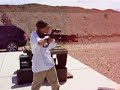 Tyler shoots full auto M-16