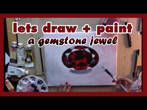 how to jewel paint
