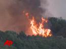 raw video: big sur blaze hard to contain