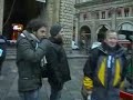 La ricerca calpestata - Allestimento della piazza La ricerca calpestata - Allestimento della piazza