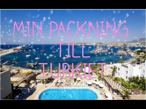 Min packning till Turkiet!♥