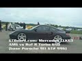 Ruf R Turbo 650 vs Mercedes CLK63 AMG = GTBoard.com